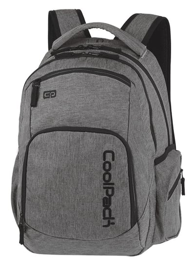 Plecak szkolny dla chłopca i dziewczynki jasnoszary CoolPack dwukomorowy CoolPack