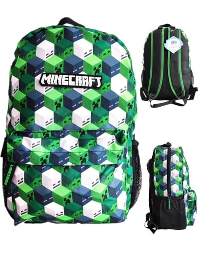 Plecak szkolny dla chłopca i dziewczynki Kids Licensing Minecraft jednokomorowy Kids Licensing