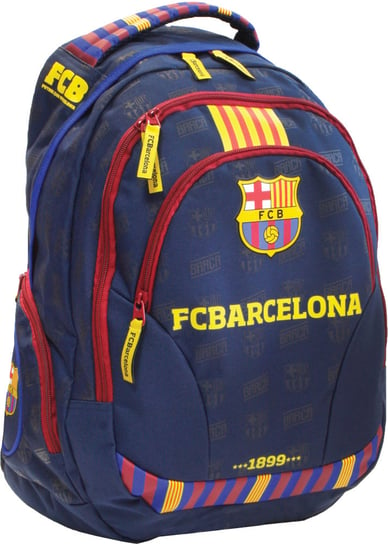 Plecak szkolny dla chłopca i dziewczynki MST Toys FC Barcelona dwukomorowy MST Toys