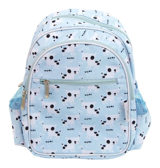 Plecak szkolny dla chłopca i dziewczynki niebieski A Little Lovely Company trzykomorowy A Little Lovely Company