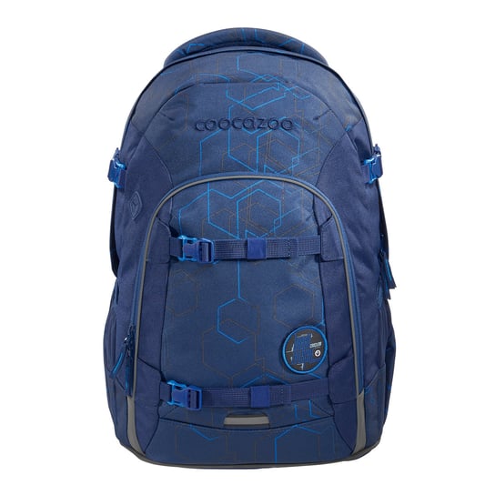 Plecak szkolny dla chłopca i dziewczynki niebieski Coocazoo czterokomorowy Coocazoo