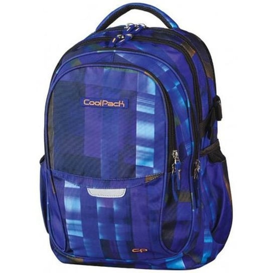 Plecak szkolny dla chłopca i dziewczynki niebieski CoolPack czterokomorowy CoolPack