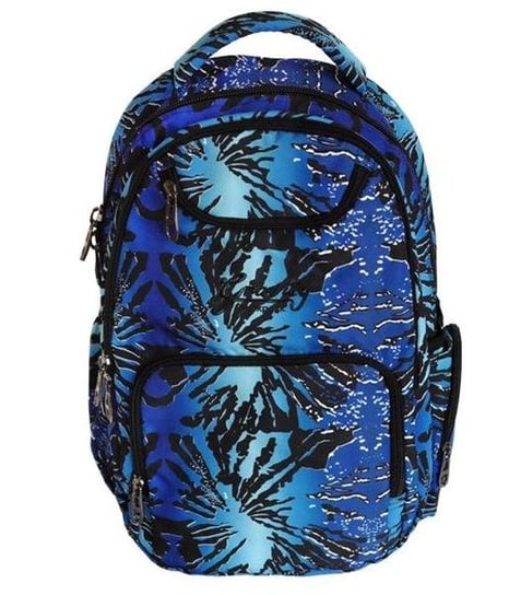 Plecak szkolny dla chłopca i dziewczynki niebieski Incood dwukomorowy incood