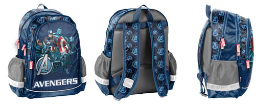 Plecak szkolny dla chłopca i dziewczynki niebieski Paso Marvel Paso