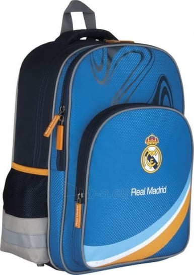 Plecak szkolny dla chłopca i dziewczynki niebieski Real Madrid Real Madryt dwukomorowy Real Madrid