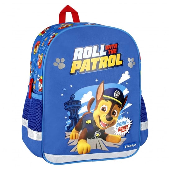 Plecak szkolny dla chłopca i dziewczynki niebieski Starpak Psi Patrol jednokomorowy Starpak