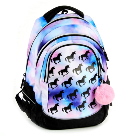 Plecak szkolny dla chłopca i dziewczynki  Paperdot Kolekcja Unicorn Magic dwukomorowy Paperdot