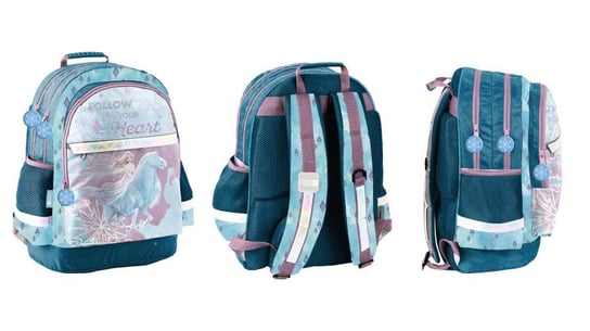 Plecak szkolny dla chłopca i dziewczynki Paso Disney dwukomorowy Paso
