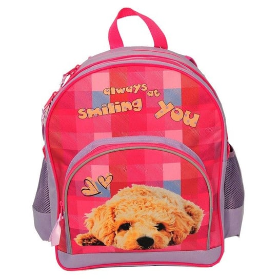 Plecak szkolny dla chłopca i dziewczynki  Paso pies dwukomorowy Paso