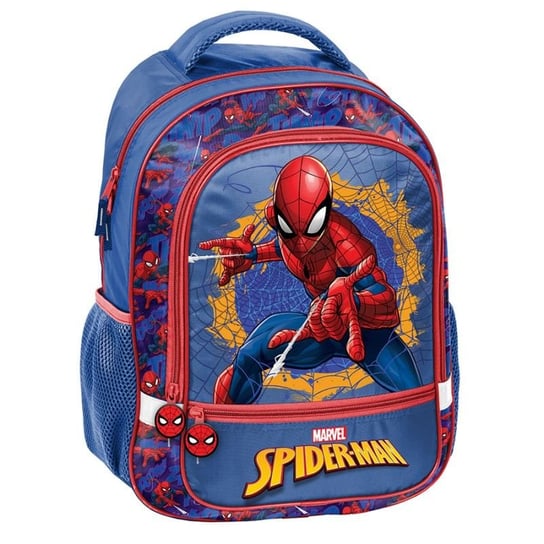 Plecak szkolny dla chłopca i dziewczynki Paso Spider-Man dwukomorowy Paso