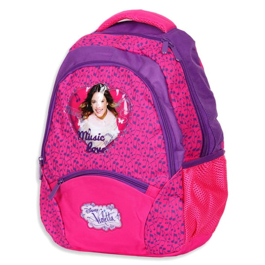 Plecak szkolny dla chłopca i dziewczynki Paso Violetta jednokomorowy Paso
