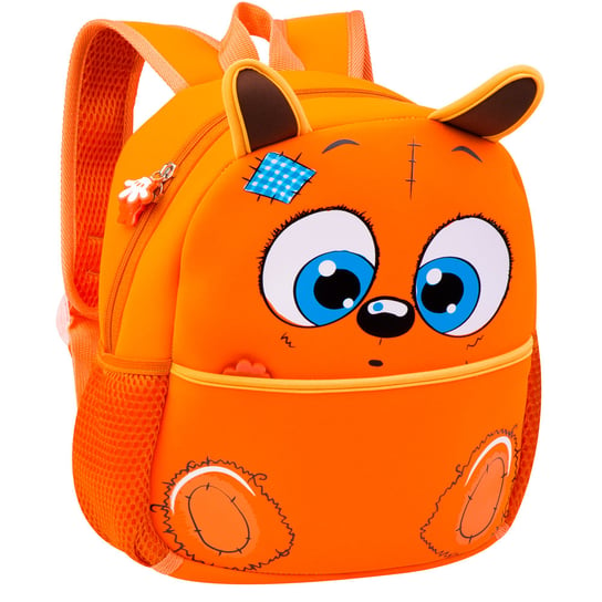 Plecak szkolny dla chłopca i dziewczynki pomarańczowy 