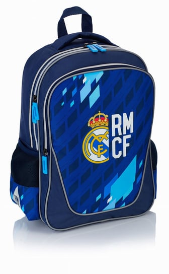 Plecak szkolny dla chłopca i dziewczynki  Real Madrid Real Madryt dwukomorowy Real Madrid