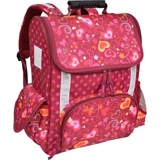 Plecak szkolny dla chłopca i dziewczynki różowy Semi Line jednokomorowy Semi Line