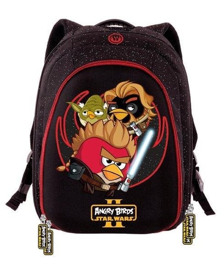 Plecak szkolny dla chłopca i dziewczynki St.Majewski Angry Birds Angry Birds Star Wars jednokomorowy St.Majewski