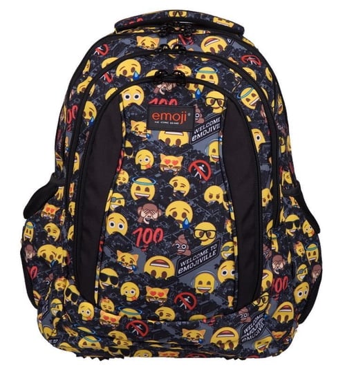 Plecak szkolny dla chłopca i dziewczynki St.Majewski Emoji St.Majewski