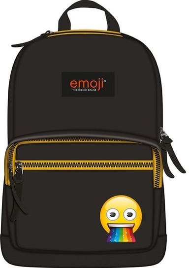 Plecak szkolny dla chłopca i dziewczynki  St.Majewski Emoji jednokomorowy St.Majewski