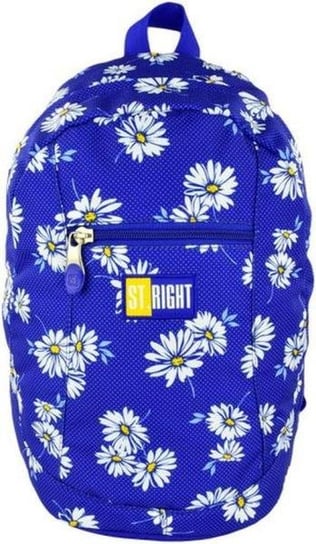 Plecak szkolny dla chłopca i dziewczynki  St.Majewski kwiaty jednokomorowy St.Majewski
