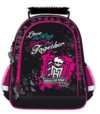 Plecak szkolny dla chłopca i dziewczynki St.Majewski Monster High Monster High dwukomorowy St.Majewski