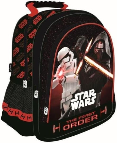 Plecak szkolny dla chłopca i dziewczynki  St.Majewski Star Wars dwukomorowy St.Majewski