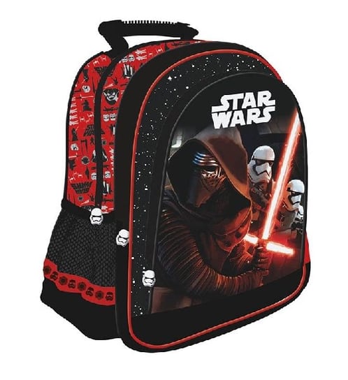 Plecak szkolny dla chłopca i dziewczynki St.Majewski Star Wars dwukomorowy St.Majewski