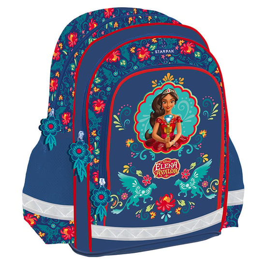 Plecak szkolny dla chłopca i dziewczynki  Starpak Elena z Avaloru dwukomorowy Starpak