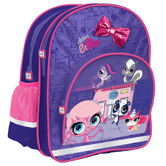 Plecak szkolny dla chłopca i dziewczynki Starpak Littlest Pet Shop dwukomorowy Starpak