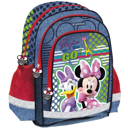 Plecak szkolny dla chłopca i dziewczynki  Starpak Myszka Minnie dwukomorowy Starpak