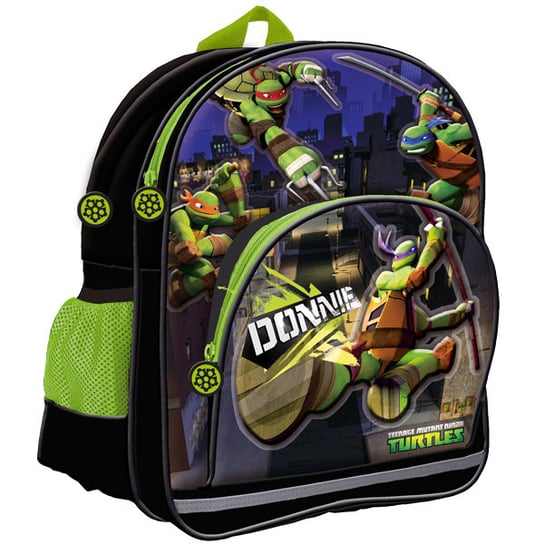 Plecak szkolny dla chłopca i dziewczynki Starpak Wojownicze Żółwie Ninja dwukomorowy Starpak