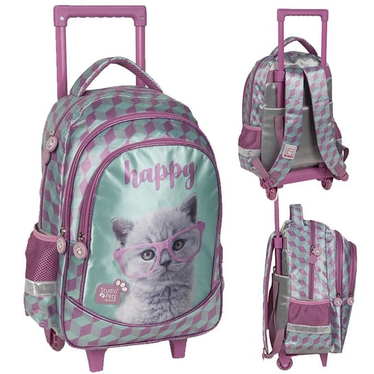 Plecak szkolny dla chłopca i dziewczynki Studio Pets dwukomorowy Paso