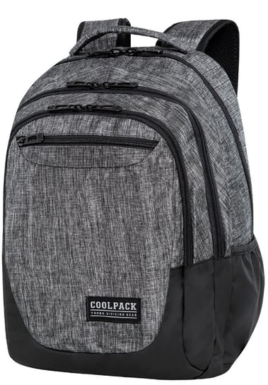 Plecak szkolny dla chłopca i dziewczynki szary CoolPack brak trzykomorowy CoolPack