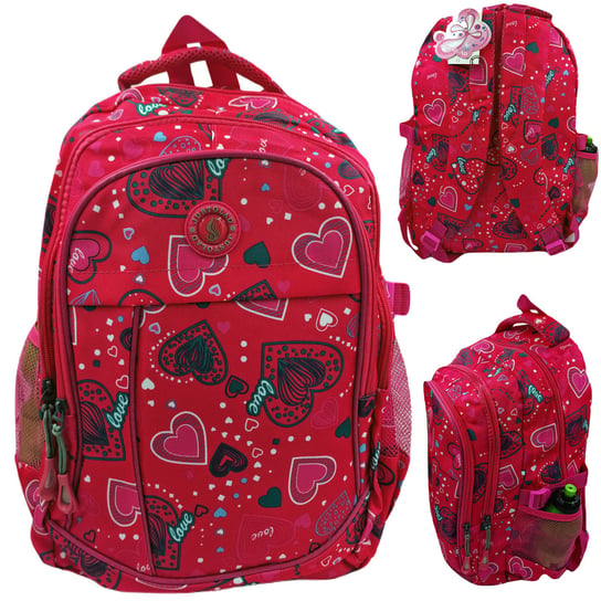 Plecak szkolny dla chłopca i dziewczynki  trzykomorowy WKS