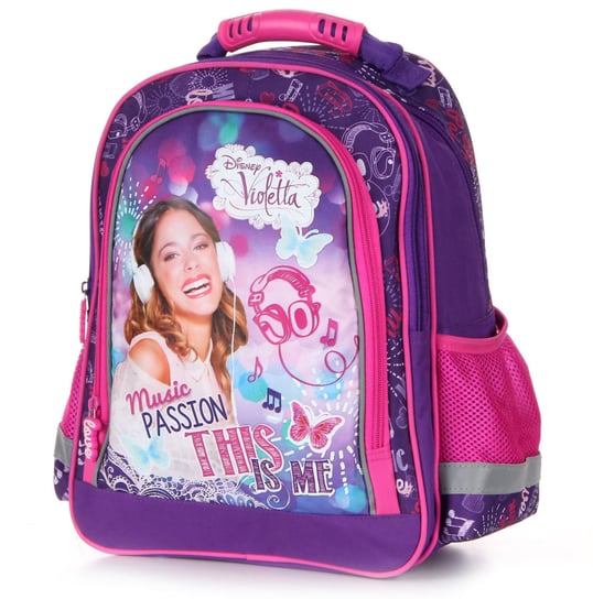 Plecak szkolny dla chłopca i dziewczynki Violetta Violetta jednokomorowy Violetta
