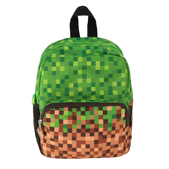 Plecak szkolny dla chłopca i dziewczynki zielony Smiki klocki dwukomorowy Smiki
