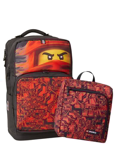 Plecak szkolny dla chłopca, Lego Ninjago, czerwony, Travelite Travelite