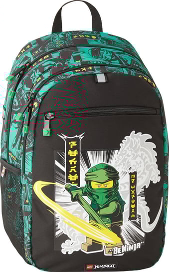 Plecak szkolny dla chłopca, Lego Ninjago, zielony, LEGO LEGO