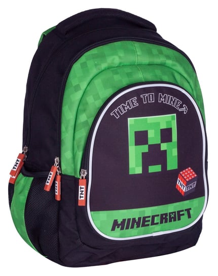 Plecak szkolny dla chłopca, Minecraft, zielony, Astra Astra