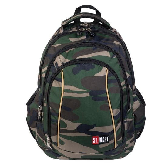 Plecak szkolny dla chłopca moro PakaNiemowlaka Military wielokomorowy PakaNiemowlaka