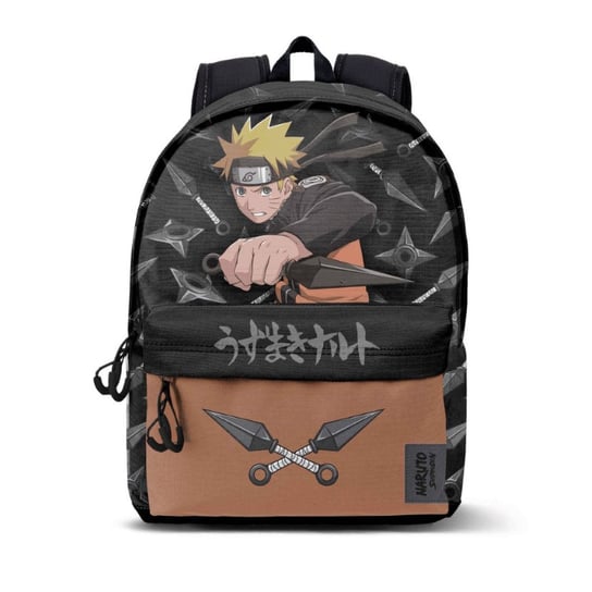 Plecak szkolny dla chłopca, Naruto Weapons, czarny, Karactermania Karactermania