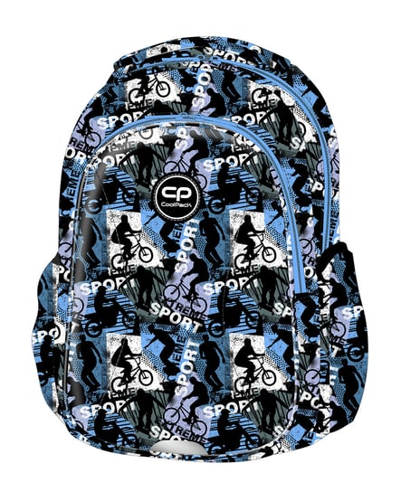 Plecak szkolny dla chłopca niebieski CoolPack dwukomorowy CoolPack