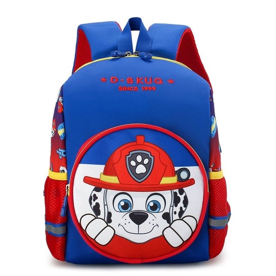 Plecak szkolny dla chłopca niebieski Emes  bajkowy dwukomorowy Emes