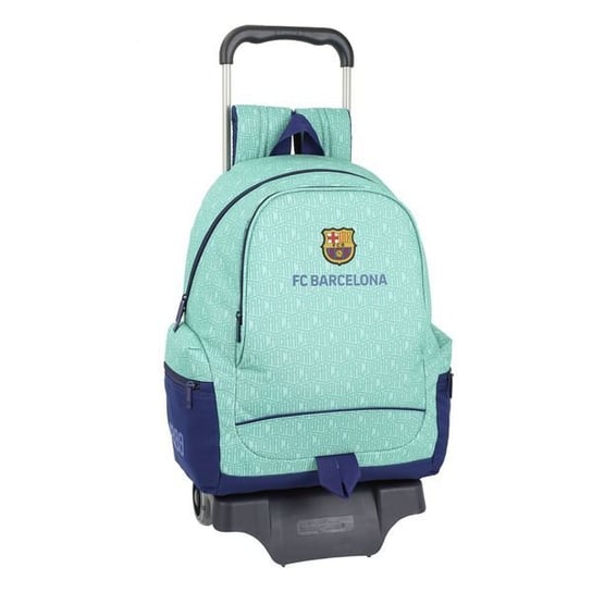 Plecak szkolny dla chłopca niebieski FC Barcelona piłka nożna f.c. barcelona