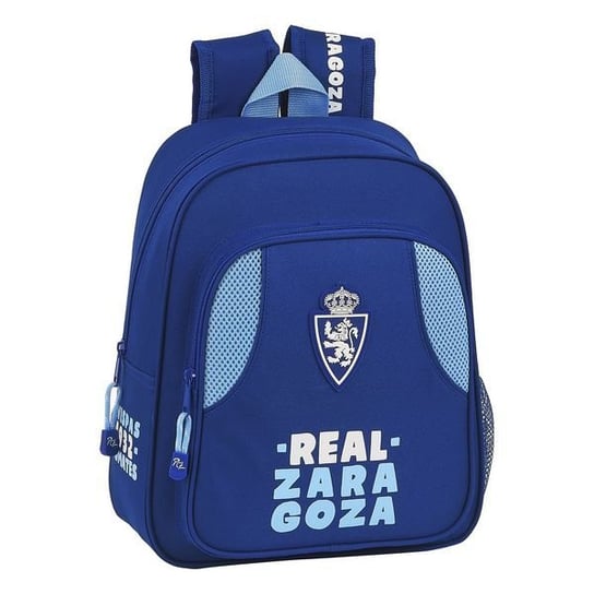 Plecak szkolny dla chłopca niebieski  Real Zaragoza jednokomorowy real zaragoza
