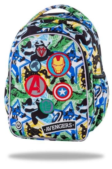 Plecak szkolny dla chłopca różnokolorowy CoolPack Avengers dwukomorowy CoolPack