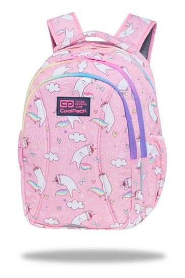 Plecak szkolny dla chłopca różnokolorowy CoolPack dwukomorowy CoolPack