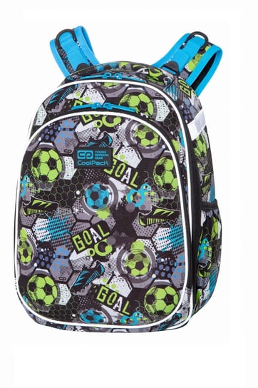 Plecak szkolny dla chłopca różnokolorowy CoolPack piłka nożna wielokomorowy CoolPack