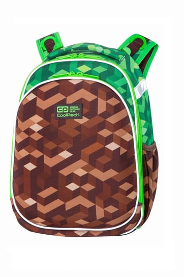 Plecak szkolny dla chłopca zielony CoolPack City Jungle dwukomorowy CoolPack