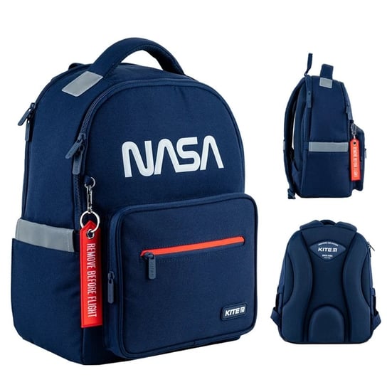 Plecak szkolny dla dzieci klasa 1-3 niebieski NASA Kite KITE