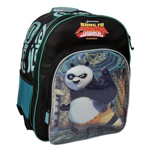 Plecak szkolny dla dzieci Paso Kung Fu Panda dwukomorowy Paso