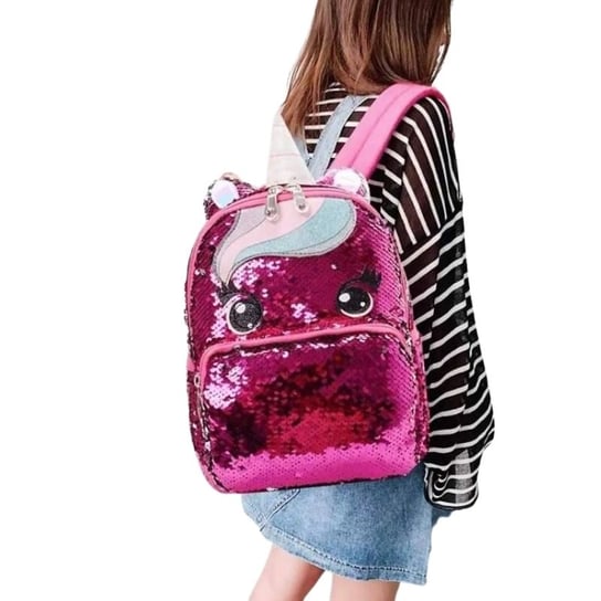 Plecak szkolny dla dziewczynki BIRDO jednorożec dwukomorowy BIRDO